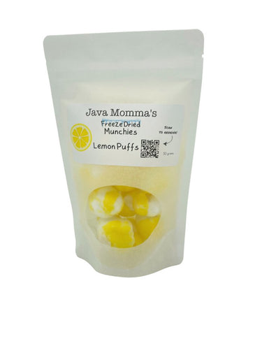 Momma's Munchies - Giant Lemon Puffs - Java Momma